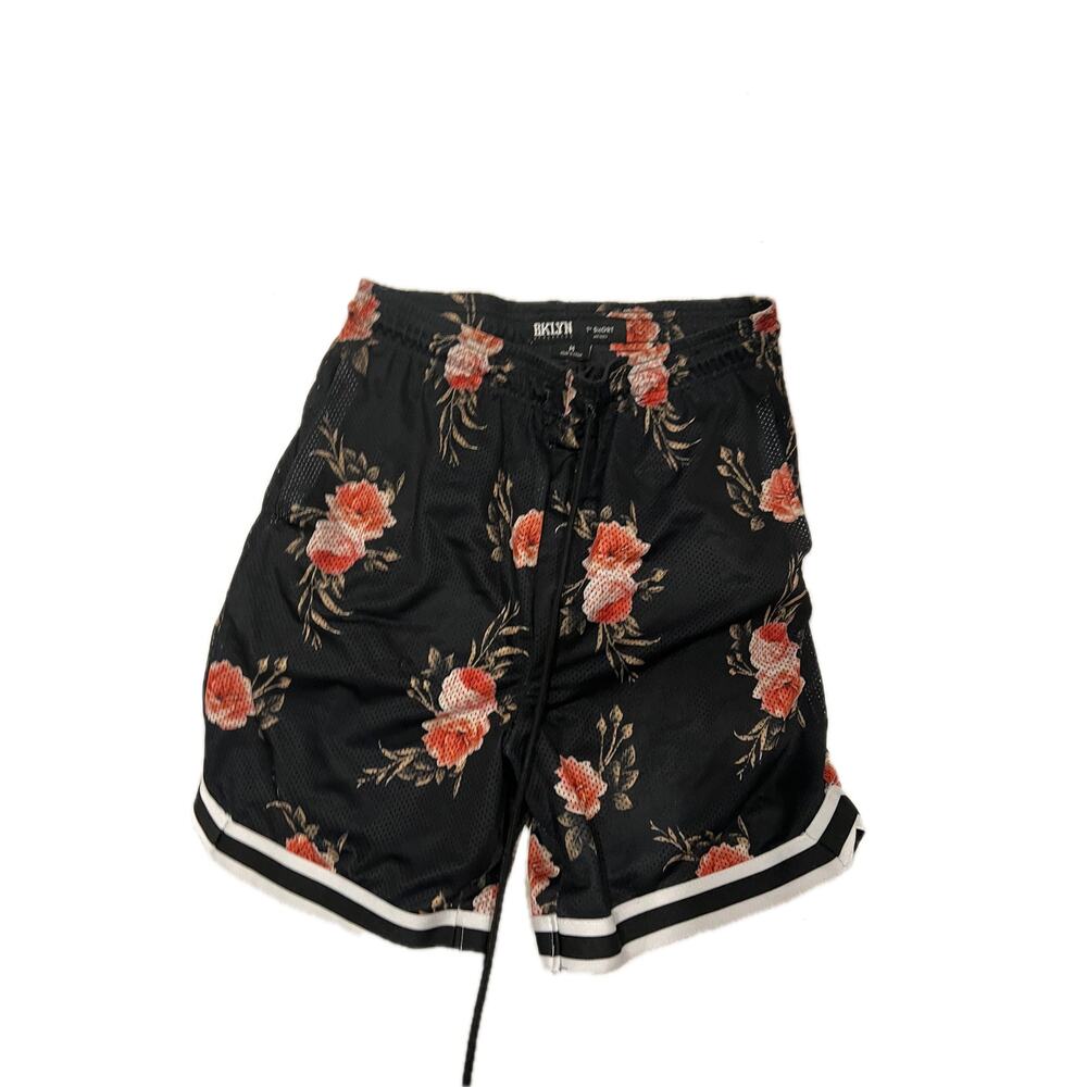 Brooklyn Clothing Sweatshort 7" Roses Mens M